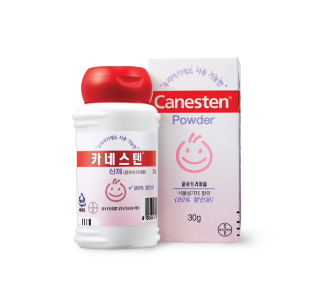 Canesten powder for athlete’s foot and skin fungus treatment